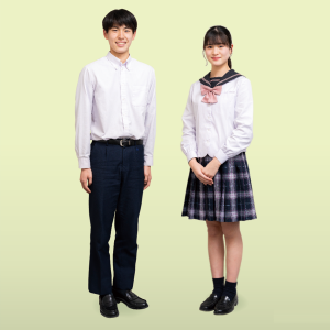 瀬戸内高校、中間服